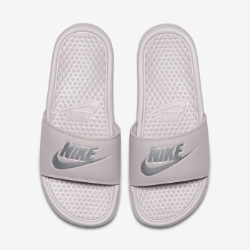 Nike Benassi - Női Szandál - Rózsaszín/Rózsaszín/Metal Titán